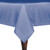 ULTIMATE TEXTILE 54 x 54-Inch Square Polyester Linen Tablecloth Periwinkle Blue