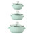 FELTECHELECTR 3pcs Enamel Pot Kitchen Stew Pot Oven Stock Pots Enamel Saucepan Cooking Pots with Handle Enamel Cookware Ceramic Soup Pot Vintage Soup Pot Stovetop Pot Furnace Induction