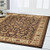 Home Dynamix 3208-511 Royalty Elati Traditional Area Rug 43"x62", Oriental Brown/Ivory