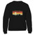 Pennsylvania Vintage Scranton Mountain Sunset Retro Home State Hiking Souvenir Gift Black
