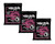 Ernie Ball 2723 Cobalt Super Slinky Electric Guitar Strings 9-42 3 Pack