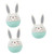 Ciieeo 3pcs Kitchen Timer Kid Clock Manual Timer Timers for Kids Classroom Timer Cooking Timer for Kitchen Portable Time Reminder Egg Timer Kids Visual Timer Rabbit Bunny Abs Cute Work