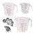 Ciieeo 40 Pcs Graduated Measuring Cup Baking Spoon Mini Spoon Measure Spoons Measure Cup Measuring Cups Measuring Flour 2 Cup Measuring Cup Kitchen Plastic Scale 17 Piece Set