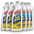 Soft Scrub All Purpose Cleaner, Surface Cleanser, Lemon, 36 Fluid Ounces, 6 Count