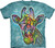 The Mountain Russo Giraffe Adult T-Shirt, Teal, Medium The Mountain Russo Giraffe Adult T-Shirt, Teal, Medium