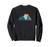 Mountains and Nature Scene Vacation Souvenir Design Sweatshirt