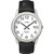 Timex Men's T2H281 Easy Reader Black Leather Strap Watch