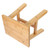 Ciieeo Bamboo Low Stool Footstool Bamboo Stool Stools Foot Stool Small Stool Bamboo Plant Stands Indoor Shoe Changing Stool Sitting Stool Bathroom Stool Toddler Mini Step Stool