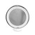 FRCOLOR Table Makeup Mirror Round Vanity Mirror LED Table Mirror Lighted Makeup Mirror Magnified Vanity Mirror Dresser Mirror makup Mirror Double Mirror Travel White Dressing Table