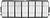 Evan-Fischer Grille Assembly Compatible with 2002-2004 Jeep Liberty Insert Plastic Black