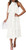 Thopavenoir Women Casual Halter Neck Midi Dress Layered Tiered Ruffles Chiffon Long Dresses Flowy Swing Summer Beach Sundress (White, M)