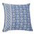 Creative Co-Op 20" Square Floral Fields Pillow Decorative Pillow Cover, Blue, 20" x 20"