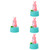 MAGICLULU 4pcs Cooking Timer Child Kitchen Timer Timers for Timer for Countdown Kitchen Timer Kitchen Timer Cartoon Boiled Egg Timer Kitchen Decor Timer Kitchen Manual Mechanical Abs Student