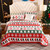Christmas Quilt Sets Snowflake Santa Quilt Sets Christmas Tree Bedding Throw Blanket Bedspread Coverlet Reversible Quilt Set(Twin, Tree Pattern)
