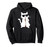 Cat Playing Oboe Pullover Hoodie