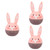 Zerodeko 3pcs Kitchen Timer Food Cooking Timer Cute Timer Clock Kitchen Baking Timer Tool Mechanical Timer Timers for Kids Egg Timer Rotating Timer Cube Timer Online Bunny Abs Work Cartoon