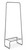 Whitmor Garment Rack with Shelf