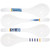8 Pcs Japanese Ceramic Spoon Long Handle Spoon Ramen Spoon Ceramic Soup Spoon Household Asian Soup Spoon Home Spoon Home Tableware Long Handle Scoop Food Spoon Ladle Bulk Ceramics