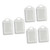 HOMSFOU 6 Pcs Mud Grinder Fruit Shredder Garlic Crusher Plate Grater Potato Grater Bowl Chocolate Grater Garlic Grinder Garlic Plate Grinder Pumpkin Roller Ceramics Baby White