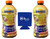 (Pack of 2) Sunsweet Amazin Prune Juice with Pulp 48 Fl Oz (Miras Trademark Foam Can Cooler Included!)
