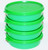 Tupperware Set of 4 Medium Wonders 12 Ounce Bowls Green