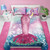 Safdie & Co. Quilt 3PC Set Double/Queen Mermaid