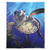XSMEI 50"x60" Sea Turtle Sherpa Blanket Animal Print Throw Blanket Super Soft Fuzzy Blanket Thick Warm Fleece Blankets for Couch Bed