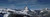 Posterazzi Snow on mountains Matterhorn Valais Switzerland Poster Print, (36 x 12) Posterazzi Snow on mountains Matterhorn Valais Switzerland Poster Print, (36 x 12)