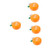 Zerodeko 5pcs Mechanical Timer Kid Timer Countdown Classroom Reminder Clock Timer for Kids Orange Manager Kitchen Baking Timer Tool Cute Timer Timers Magnet Cartoon Daily Necessities Child