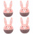 HEMOTON 4pcs Kitchen Timer Rabbit Food Cooking Timer Cooking Reminder Mechanical Timer for Kids Loud Alarm Counters Desktop Timer Timers for Cooking Kitchen Baking Timer Work Abs Tool Cute
