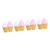 DECHOUS 8 Pcs Ice Cream Timer Manual Baking Timer Adorable Kitchen Timer 60 Minute Countdown Timer Ice Cream Shape Timer Mini Digital Clock Egg Cooker Timer Oven Child Alarm Clock Plastic