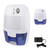 Electric Mini Dehumidifier, 1200 Cubic Feet (225 sq ft), Compact and Portable for High Humidity in Home, Kitchen, Bedroom, Basement, Caravan, Office, Garage