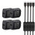 Raspberry Pi 3 3B+ Adapter with On/Off Switch Cable, Power Supply Wall Charger for Raspberry pi 3, Raspberry pi Zero, 2B, 3B, and Zero W (4 Pack)