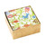 Caspari Tropical Reef Boxed Paper Cocktail Napkins in White - 80 Napkins