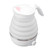 Collapsible Water Heater, Travel Foldable Electric Kettle 304 Stainless Steel 0.7L 850W Knob Stepless Temperature Regulation Safe with Bottom Cooling for Picnic (US Plug 110V)