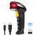 Wireless Barcode Scanner, 2-in-1 2.4GHz Wireless & USB 2.0 Wired USB Automatic Barcode Reader Handheld Bar Code Reader USB Rechargeable Bar Code Hand Scanner