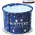 Simpfert Ice Bath Tub for Adults, Foldable Bath tub for Outside Cold Plunge, Large Cold Water Therapy Ice Recovery Pod, Bathroom Freestanding Bathtubs for Hot Bath (Large-31.5''x25.6'', Starry Blue)