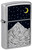 Zippo Mountain Emblem Street Chrome Pocket Lighter