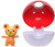 Pokemon Clip N Go Poke Ball Set | 2 Inch Teddiursa & Poke Ball