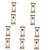 Ciieeo 10pcs Hourglass Timer Sandglass Timer 1 Minute Sand Timer Sand Timer Hourglass Sand Clock 1 Minute Hourglass Sand Hourglass Wooden Ornaments