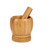 Natural Bamboo Mortar (11 x 12 cm)