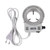 XMSH Microscope Accessories Kit for Adult 60 LED Stereo Microscope Illuminator, Adjustable Microscope Ring Light Accessory