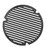 Htanch CH577 (1-Pack) 13 4/5 inch Cast Iron Grill Grate for Kamado Joe Classic Joe I, II, III,& JR Series