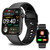 Sakioo Smart Watch for Women Men,1.81'' Fitness Smart Watches Touch Make/Answer Call Smartwatch, Waterproof Fitness Activity Tracker Smart Watch with Heart Rate Sleep Monitor for Android/iOS Phones