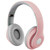 iLive Bluetooth On-Ear Headphones, Includes 3.5mm Audio Cable and Micro USB to USB Cable, Matte Pink (IAHB48MP)