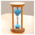 Sandglass Timer,Hourglass Sand Timers, Hourglass Sand Timer Wood/Glass Sand Timer Egg Hourglass,3/5/10/15/20/30 Minutes for Kids,Classroom,Kitchen,Games,Brushing Timer (Color : Blue, Size : 15 minut