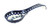 Blue Rose Polish Pottery Sweet Annie Large Spoon Rest