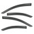 Outside Mount Window Visor Sun Rain Guards Compatible with 2012-2020 Sonic Sedan