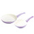 GreenLife CC001910-001 Soft Grip Ceramic Non-Stick 7" and 10" Open Frypan Set, Lavender