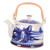 SHOWERORO Ceramic Teapot Kitchen Tea Kettle Tea Boiling Pot Stove Top Tea Kettle Tea Pots for Stove Top Ceramic Tea Kettle Fruit Teapot Office Decor Household Teapot Honk Ceramics
